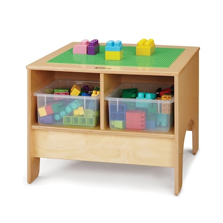 Jonti-Craft KYDZ Building Table, Preschool Brick Compatible, without Tubs 5745JC